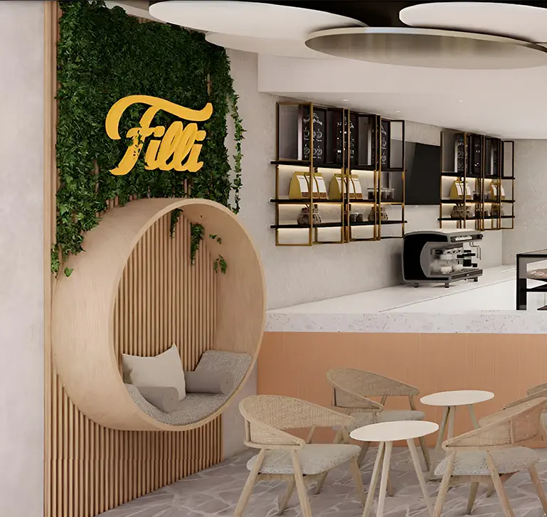 Interior Design Cafe